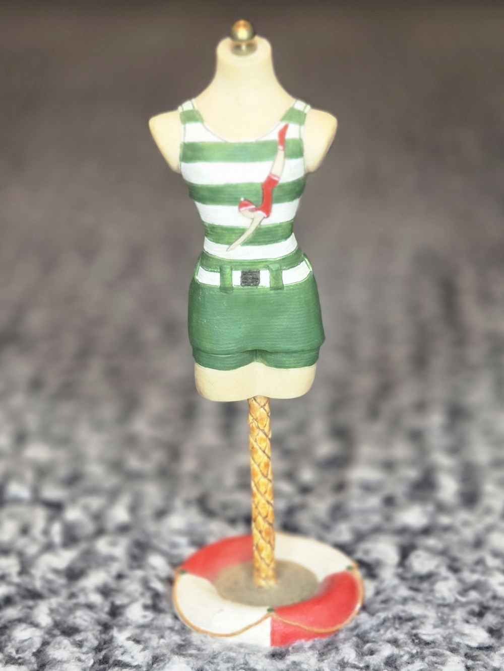 Vintage Style Sensations - Taking The Plunge Handmade 20s Style Fashion Figurine
